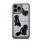 Black Cat Phone Case For iPhone